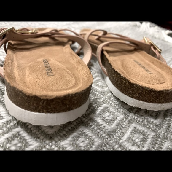 Maurices Rose Gold Cork Sandals - Picture 5 of 7